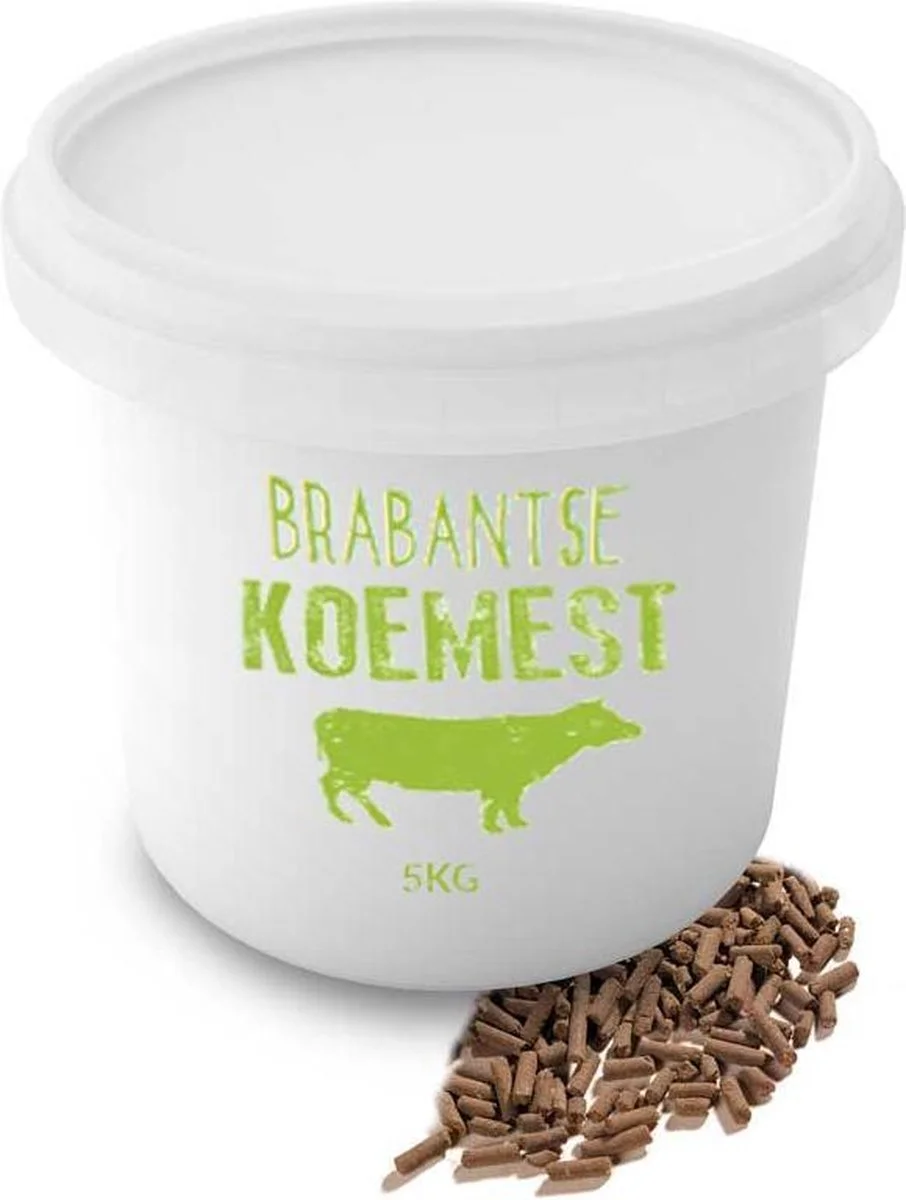 Koemestkorrels 5 Kg Van Brabantse Koemest.nl In Emmer (7 Ltr) 3 Koemestkorrels 5 Kg Van Brabantse Koemest.nl In Emmer (7 Ltr) - Afbeelding 3