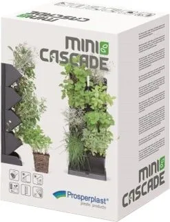 Prosperplast Verticale Kruidentuin Kunststof - Staand/hangend - Modulair - Antraciet Grijs - L 20 X B 11 X H 48 Cm - Incl. Kruidenschaar 15 Prosperplast Verticale Kruidentuin Kunststof - Staand/hangend - Modulair - Antraciet Grijs - L 20 X B 11 X H 48 Cm - Incl. Kruidenschaar -Bloempotten Verkoop 922x1200 1