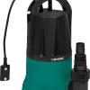VONROC GARDEN VONROC Dompelpomp / Vlakzuigpomp / Dweilpomp - Tot 1mm Met Sensorschakelaar - 400W - 6000l/h - Voor Schoon Water