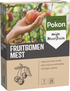Pokon Bio Fruitbomen Mest - 1kg - Meststof (biologisch) - 120 Dagen Voeding