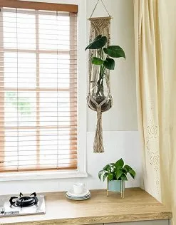 Mycramé 5 Stuks Luxe Jute Plantenhangers - Boho Handgeweven Katoen Hangpot Voor Binnen/Buiten - Hangende Bloempot Met Kralen - Macramé Touw/Koord Hangplant Houder - Bohemian Wandhanger Decoratie - Plant Hanger - Verticale Tuin Bloempothouder Planthanger 16 Mycramé 5 Stuks Luxe Jute Plantenhangers - Boho Handgeweven Katoen Hangpot Voor Binnen/Buiten - Hangende Bloempot Met Kralen - Macramé Touw/Koord Hangplant Houder - Bohemian Wandhanger Decoratie - Plant Hanger - Verticale Tuin Bloempothouder Planthanger -Bloempotten Verkoop 938x1200