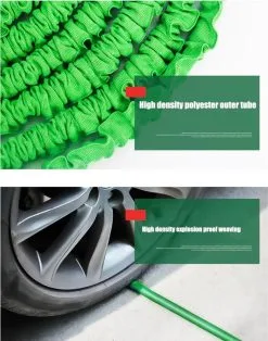 Merkloos Tuinslang - Tuinslag Flexibel - Tuinslag Flexibel 15M -15 Meter - Tuinslangen - Uitrekbaar - Met Koppelstuk - 7 In 1 Sproeikop -Bloempotten Verkoop 943x1200 2